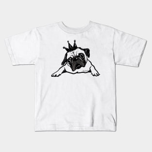 Pug dog Kids T-Shirt